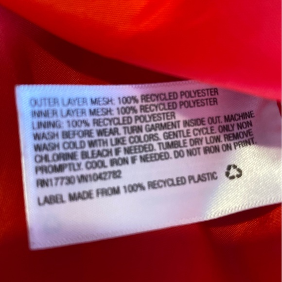 Cat and Jack Silver Metallic Heart Red Tulle Skirt Girls 6/6x Preloved - Picture 3 of 6